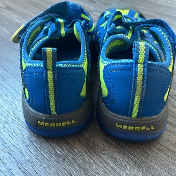 Merrill Hydro rubber bottom sandals youth size 2 - Picture 3 of 8